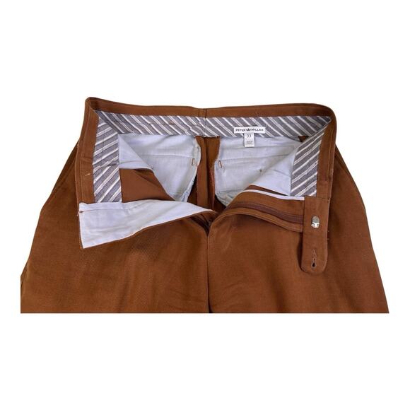 Peter Millar Pants Men’s 33 Brown Wool Cotton Blend Brushed Twill - Picture 9 of 12